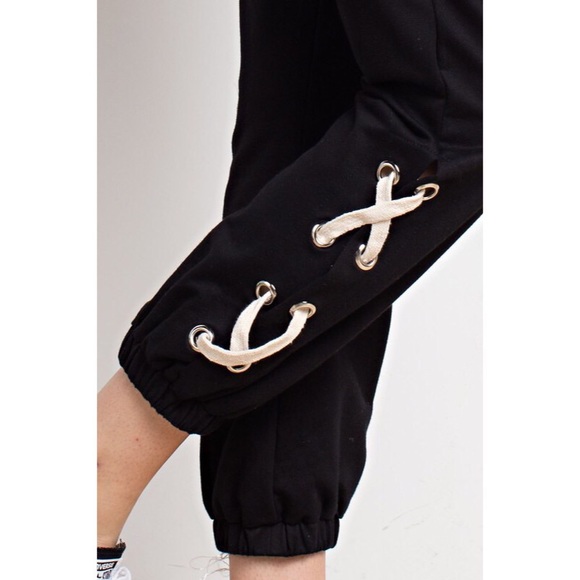 >>LAST<< Jess Lace Up Jogger - Picture 2 of 4